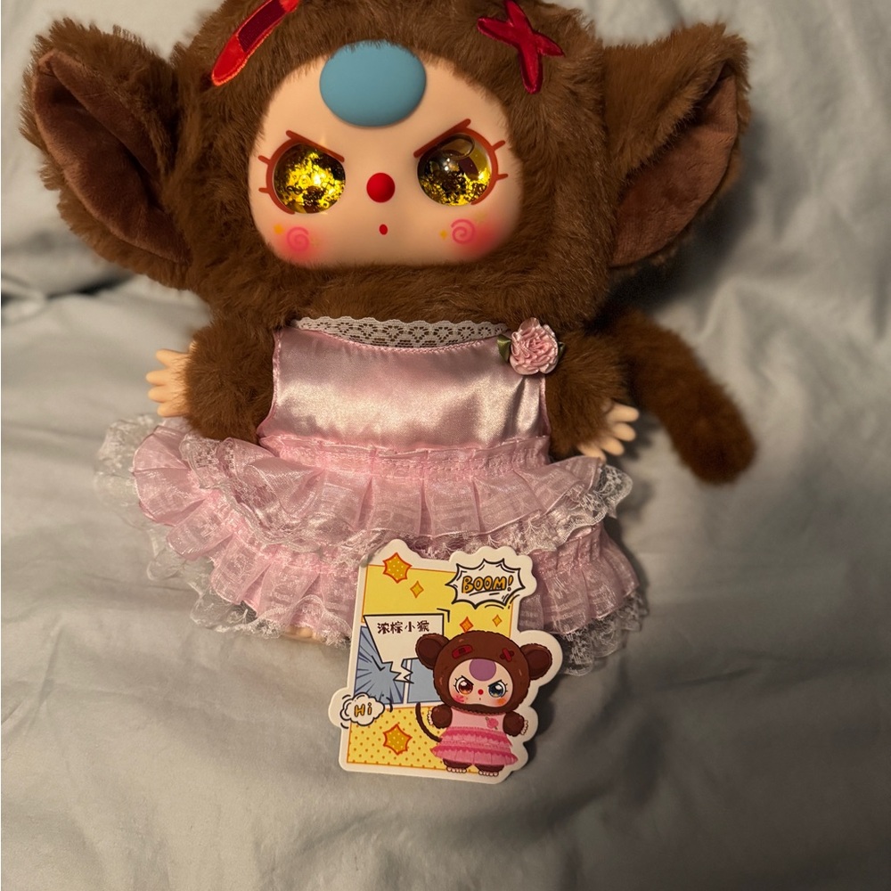 Brand new Baby three v3 400% monkey with special liquid gold $ eyes!